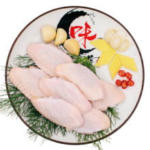 同德义利 白羽鸡翅中2斤/袋圈养烤鸡翅炸鸡翅冷冻食品