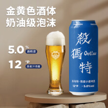 熊猫精酿 杀马特 陈皮小麦啤酒500mL*6罐