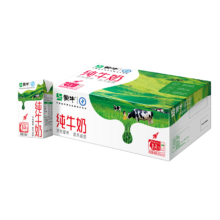 PLUS会员、需首购 : 蒙牛 全脂纯牛奶 250ml*21盒/箱