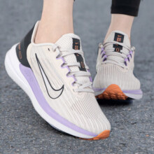 耐克（NIKE）女鞋跑步鞋子 2024冬季新款ZOOM气垫缓震网面轻便透气低帮跑步鞋 飞马40/黑白&灰 39