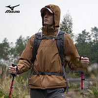 Mizuno 美津浓 限时抢购！户外棉服外套 防风防水防污 男士保暖棉衣