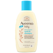 艾惟诺（Aveeno）婴儿宝宝洗发水沐浴露二合一 儿童专用燕麦洗发露沐浴露 温和无泪 洗发沐浴露236ml【27年3月】