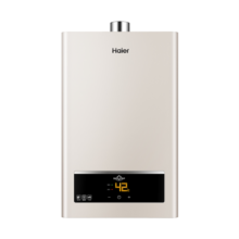 海尔（Haier）燃气热水器12升液化气家用即热恒温智能变升强排式洗澡智能防冻厨房以旧换新UTS 12L 【UTS】液化气