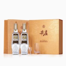五粮液 尖庄 荣光 52度浓香型白酒500mL*2瓶礼盒装