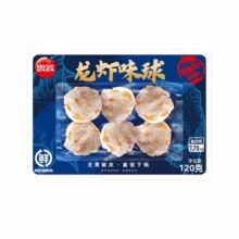 思念 龙虾味球120g 火锅丸子任选 *15件