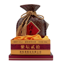 plus会员：酒鬼 紫坛 馥郁香型白酒 52度 500ml *1 瓶
