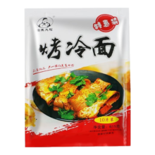 吉朱大福 烤冷面片615g/袋含酱料