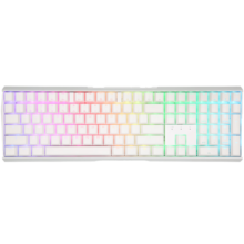 CHERRY樱桃 MX3.0S无线键盘 机械键盘 游戏键盘 电脑键盘 蓝牙有线三模 RGB灯效 铝合金外壳 白色茶轴