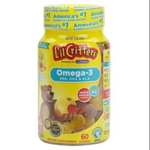 L'il Critters lilcritters 小熊糖进口复合维生素 叶黄素宝宝营养软糖 70粒*4瓶