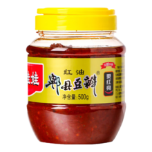 郫娃娃正宗郫都豆瓣酱四川特产家用川菜家庭调料辣椒酱  红油豆瓣酱500g*1瓶