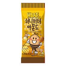88VIP会员：芭蜂进口坚果蜂蜜黄油味扁桃仁35g/袋原韩国汤姆农场休闲零食小吃