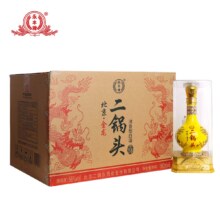 PLUS 会员、首购:永丰牌北京二锅头金龙高度清香型白酒56度500ml*6瓶整箱