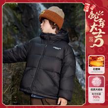 ASK junior 中大童户外保暖连帽羽绒服