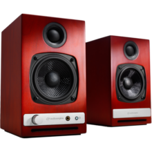 声擎（Audioengine）【国家补贴】HD3 电脑音响台式桌面音响 高音质小型蓝牙音箱 家用有源音箱 樱桃木