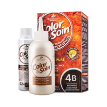 三橡树染发剂 草本植物男女通用盖白染发膏自己染 4B布朗尼色135ml