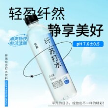 依能 纤 0糖0脂苏打水饮料 500ml*12瓶