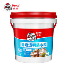 德高 透明防水胶外墙防水涂料5KG/桶（适合外墙）