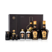 珍酒【年货佳礼】珍十五成双礼盒 酱香型白酒 贵州名酒 宴请送礼 53度 1200mL 1盒 珍十五锦盒单盒