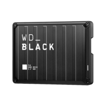 西部数据（WD）BLACK P10/D10游戏移动硬盘支持ps4 xbox 内存扩展等游戏机外接 金属高效散热大容量 黑色P10 5TB（2.5便携式-5400转） 官方标配