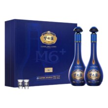 聚划算百亿补贴:洋河蓝色经典 梦之蓝 M6＋绵柔型 40.8度550ml 双瓶装