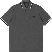 FRED PERRY男士POLO衫2024冬季英伦商务休闲麦穗短袖重磅多彩M12