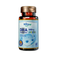 witsbb健敏思多效藻油DHA60粒120mg 婴幼儿儿童敏宝0岁以上可食用