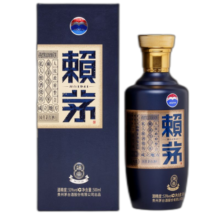 赖茅茅台 端曲2.0 酱香型白酒 53度 500ml 单瓶装 商务送礼