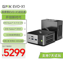 GMK 极摩客 EVO-X1迷你主机AI 9 HX370