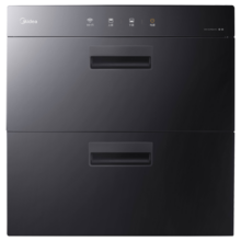 美的（Midea）暖阳消毒柜嵌入式家用 100L双层大容量餐具碗柜碗筷高温 MXV-ZLP90Q15S