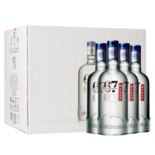 衡水老白干冰峰 老白干香型白酒 67度 750ml*4瓶整箱装 商务宴请 年货礼盒