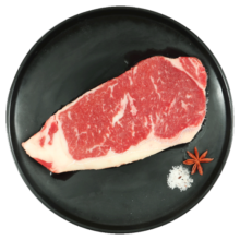 春禾秋牧 谷饲安格斯西冷原切牛排180g单片 生鲜冷冻牛肉生鲜牛扒野炊烧烤