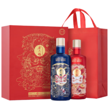 plus会员：金六福 喜悦礼盒 50.8度 500ml*2瓶 礼盒装