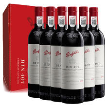 奔富 Penfolds BIN407 赤霞珠 干红葡萄酒 2021年 750ml*6瓶