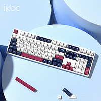 ikbc Z108 玫瑰骑士 无线机械键盘电竞办公游戏键盘 108键 茶轴
