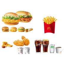 麦当劳 McDonald's 4+2超值双人餐 单次券 电子兑换券
