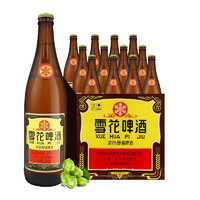 SNOWBEER 雪花 啤酒经典沈阳老雪花640ml*12瓶（赠沈阳老雪1L*2瓶）