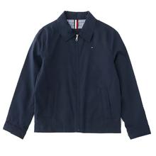 TOMMY HILFIGER 休闲翻领汤米夹克纯色男士薄款外套春秋季