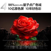 国家补贴：TCL Q10K75英寸 QD-Mini LED电视 Q10K+安装服务含伸缩挂架