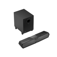漫步者（EDIFIER）M30SW 2.1桌面游戏音箱 电脑音响音箱 桌面台式机笔记本游戏音箱 玄黑 新年礼物