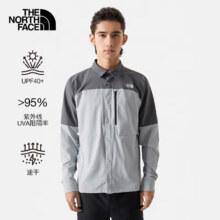 20点：THE NORTH FACE 北面 长袖衬衫男户外吸湿速干