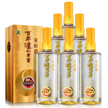 PLUS会员:泸州老窖 窖龄60年 浓香型白酒 52度500ml 6瓶 整箱装