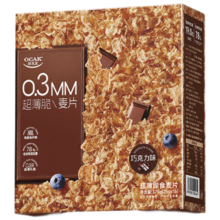 PLUS会员、需首购、需凑单:欧扎克 0.3mm超薄脆 即食麦片 375g 巧克力味