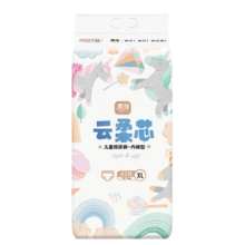 惠寻 云柔芯拉拉裤 XL42片 婴儿纸尿裤 近0反渗超薄透气弱酸亲肤