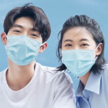 稳健 医用外科口罩 3盒 50只/盒