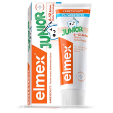 ELMEX艾美适 儿童防蛀含氟牙膏6-12岁牙龈护理50ml