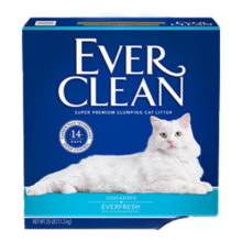 PLUS会员：EverClean 铂钻膨润土猫砂 （蓝标 ）11.3kg