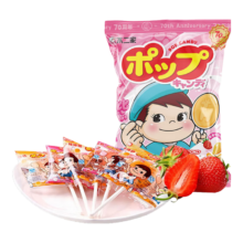 临期、PLUS会员：不二家 牛奶棒棒糖 草莓牛奶味+芒果牛奶味 116g*5