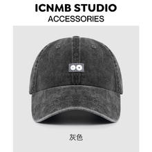 ICNMB 复古水洗男女通用棒球帽 DNIC3012