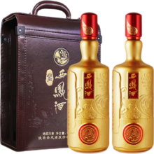 京东百亿补贴、plus会员:西凤酒 唯炫 52度 1000ml*2瓶 礼盒装 凤香型白酒 年货送礼