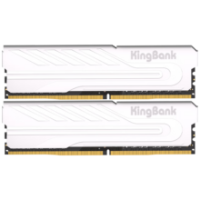 金百达（KINGBANK）16GB(8GB×2)套装 DDR4 4000 台式机内存条海力士原装颗粒 银爵